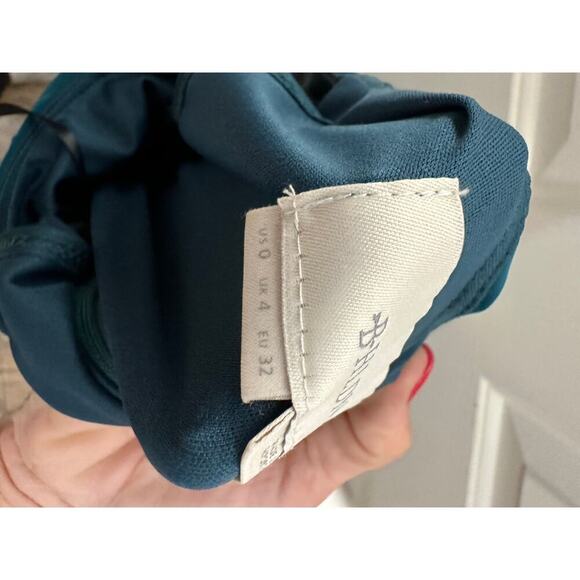 BHLDN Green Anthropologie Lena Jersey Blouson Maxi Gown Dress Size 0 - Picture 7 of 10